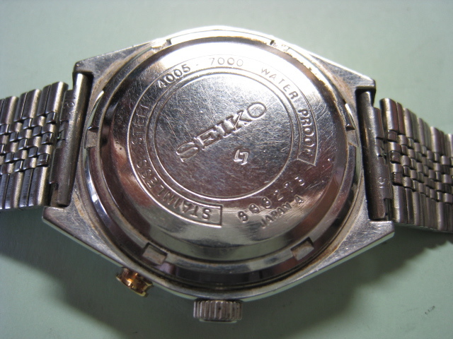 August 1968 - Model No. 4005-7000, Serial No. 888273