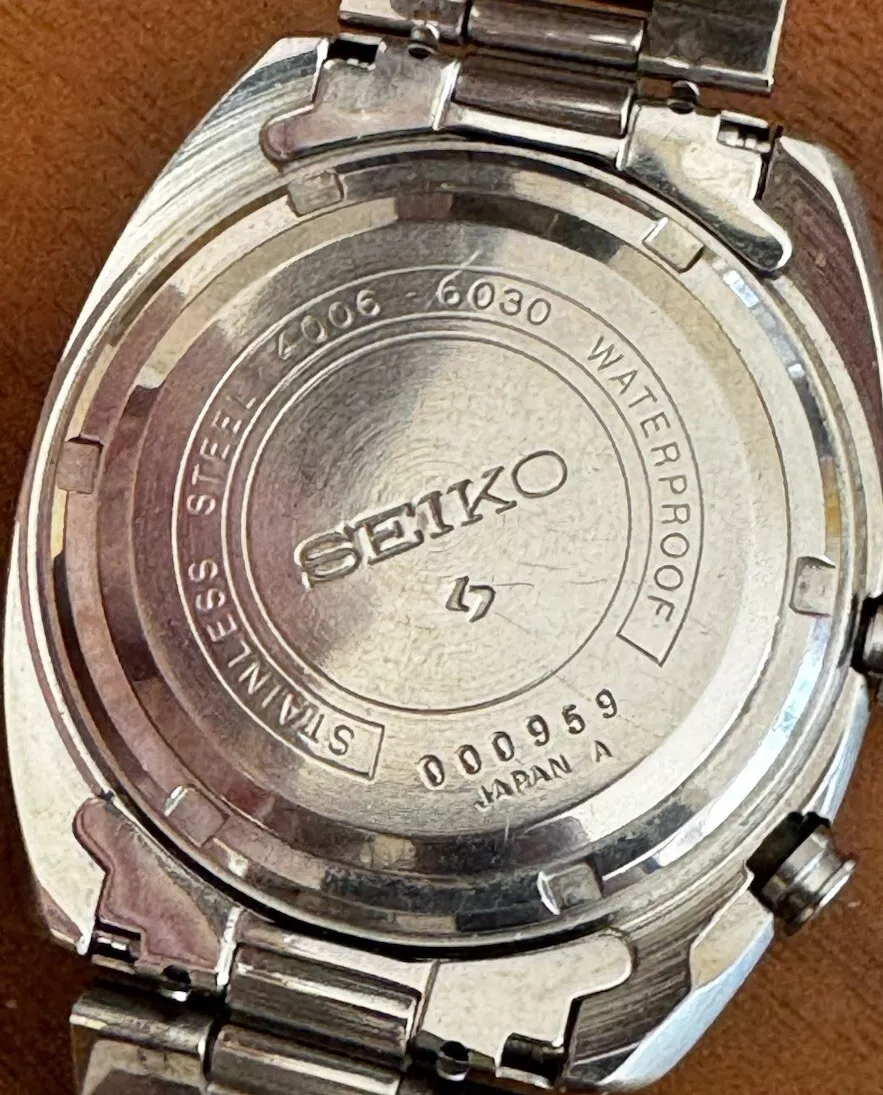 October 1970 - Model No. 4006-6030, Serial No. 000959