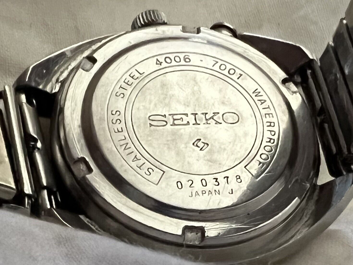 February 1970 - Model No. 4006-7001, Serial No. 020378