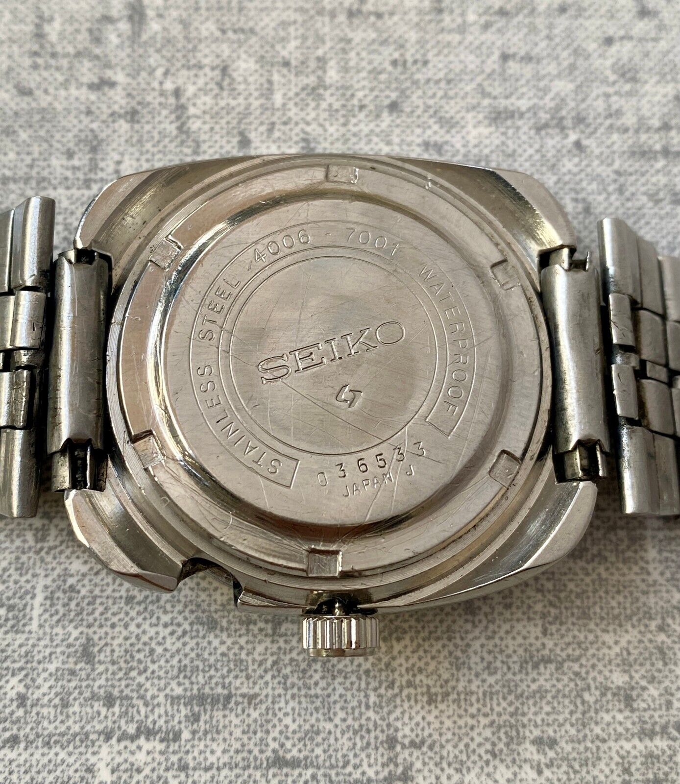 March 1970 - Model No. 4006-7001, Serial No. 036533