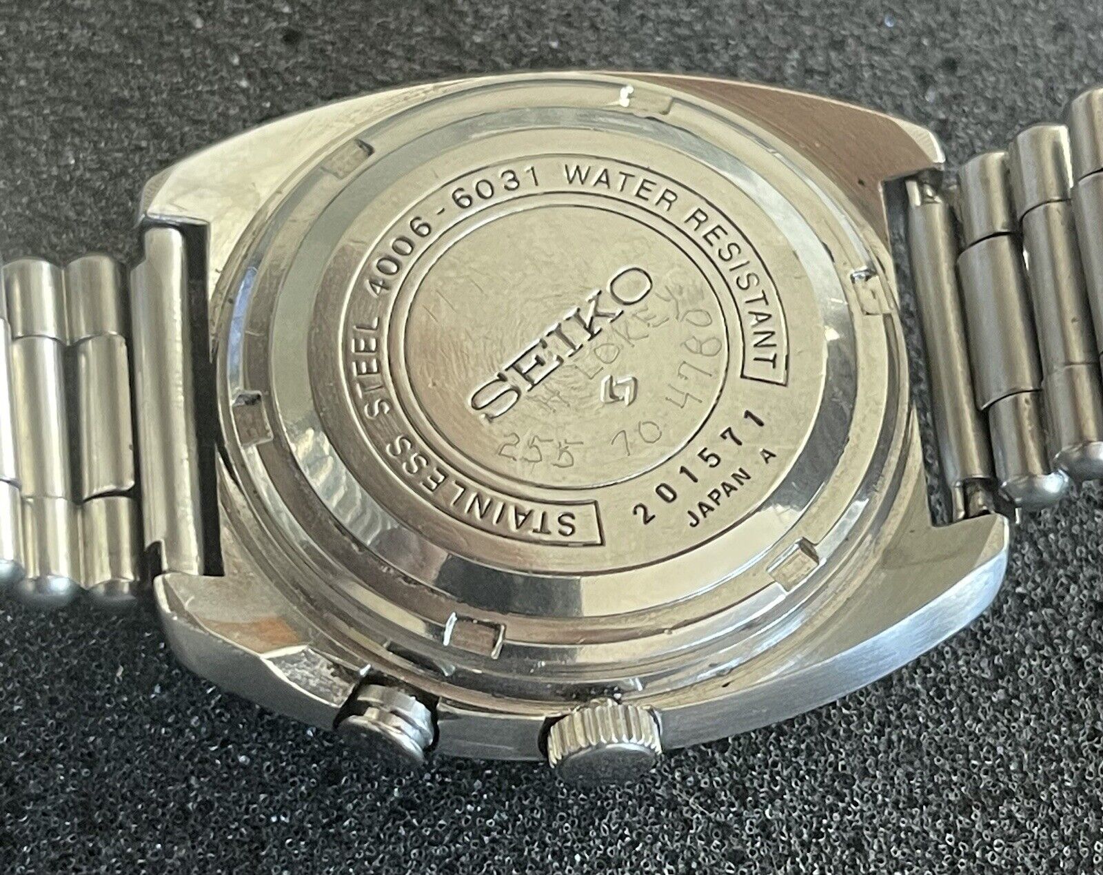 October 1972 - Model No. 4006-6031, Serial No. 201571