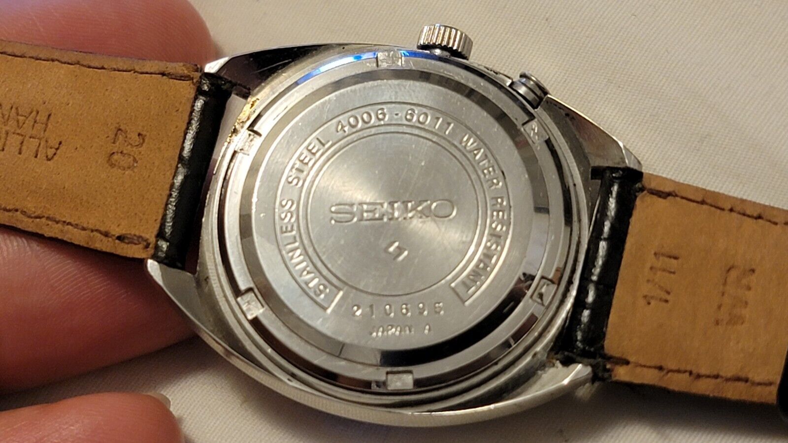 January 1972 - Model No. 4006-6011, Serial No. 210695