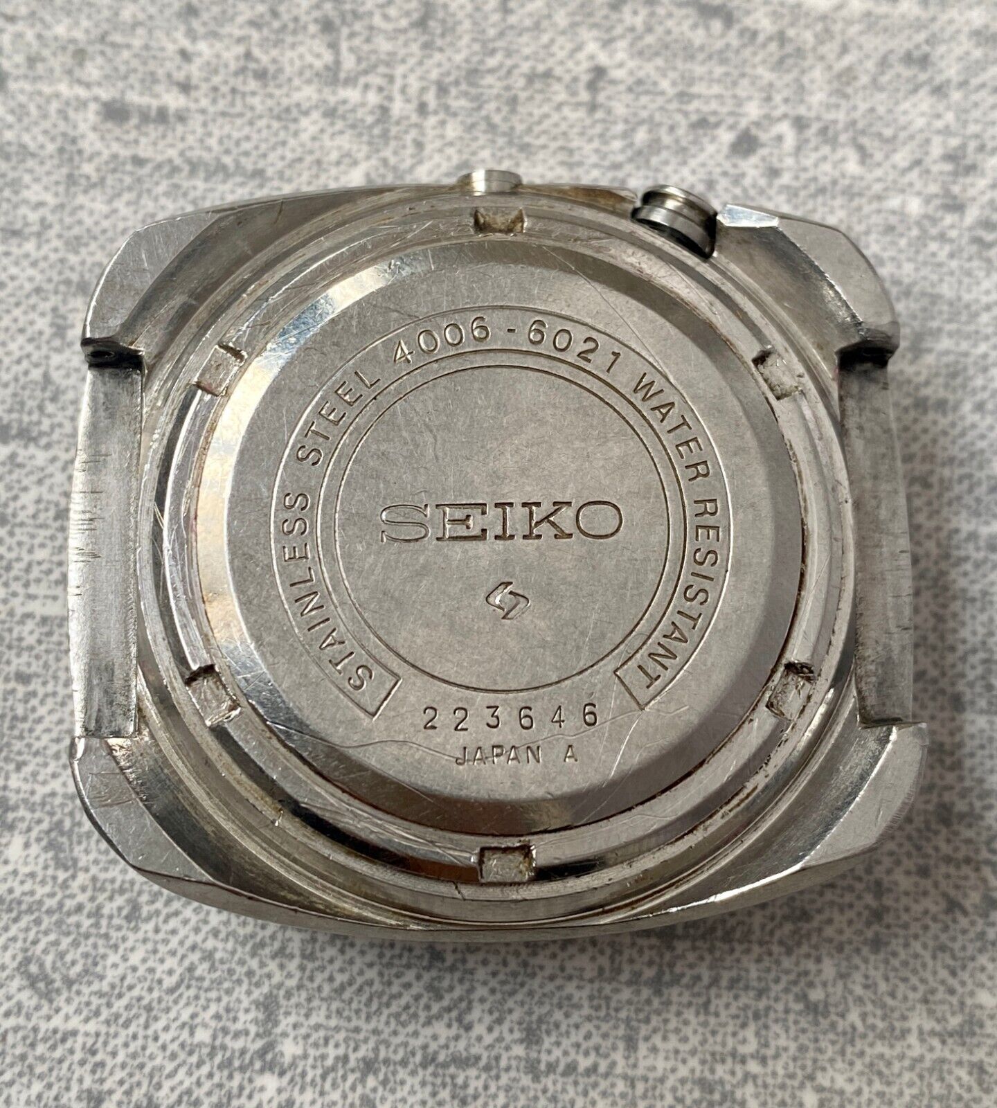 February 1972 - Model No. 4006-6021, Serial No. 223646