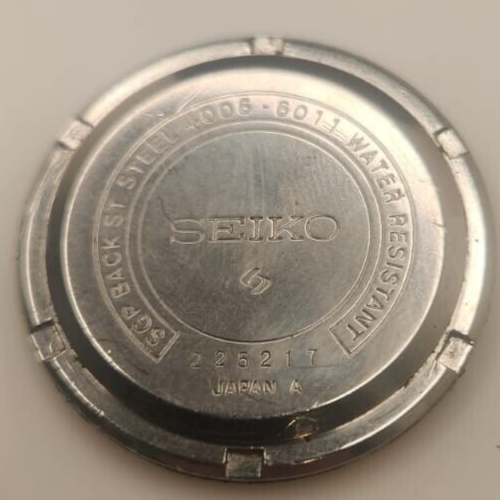 February 1972 - Model No. 4006-6011, Serial No. 225217