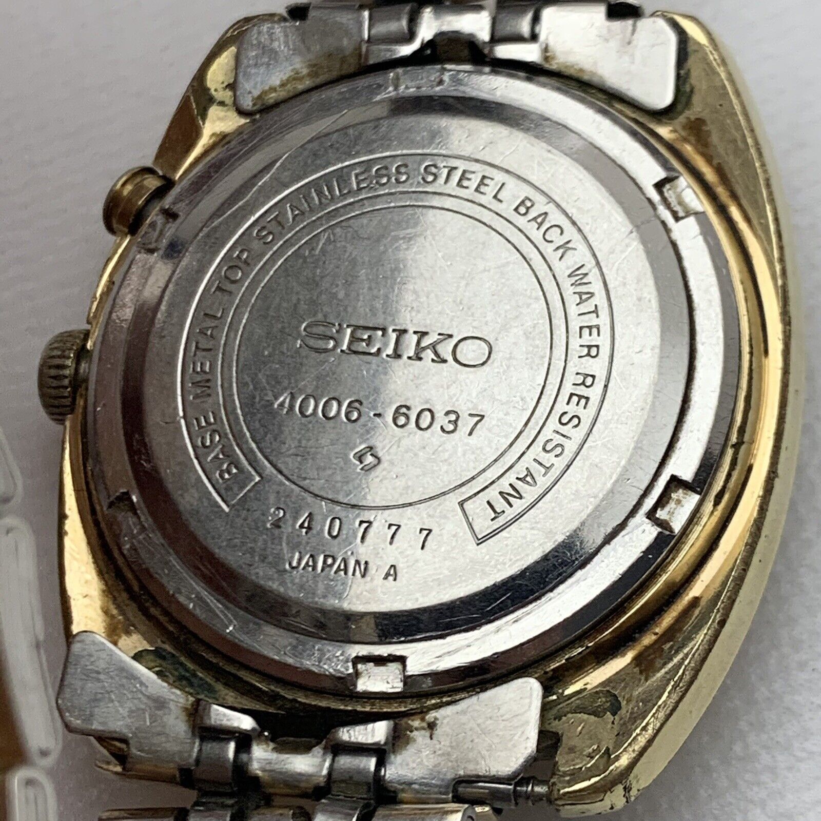April 1972 - Model No. 4006-6037, Serial No. 240777