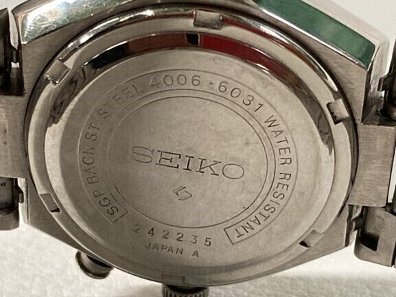 April 1972 - Model No. 4006-6031, Serial No. 242235