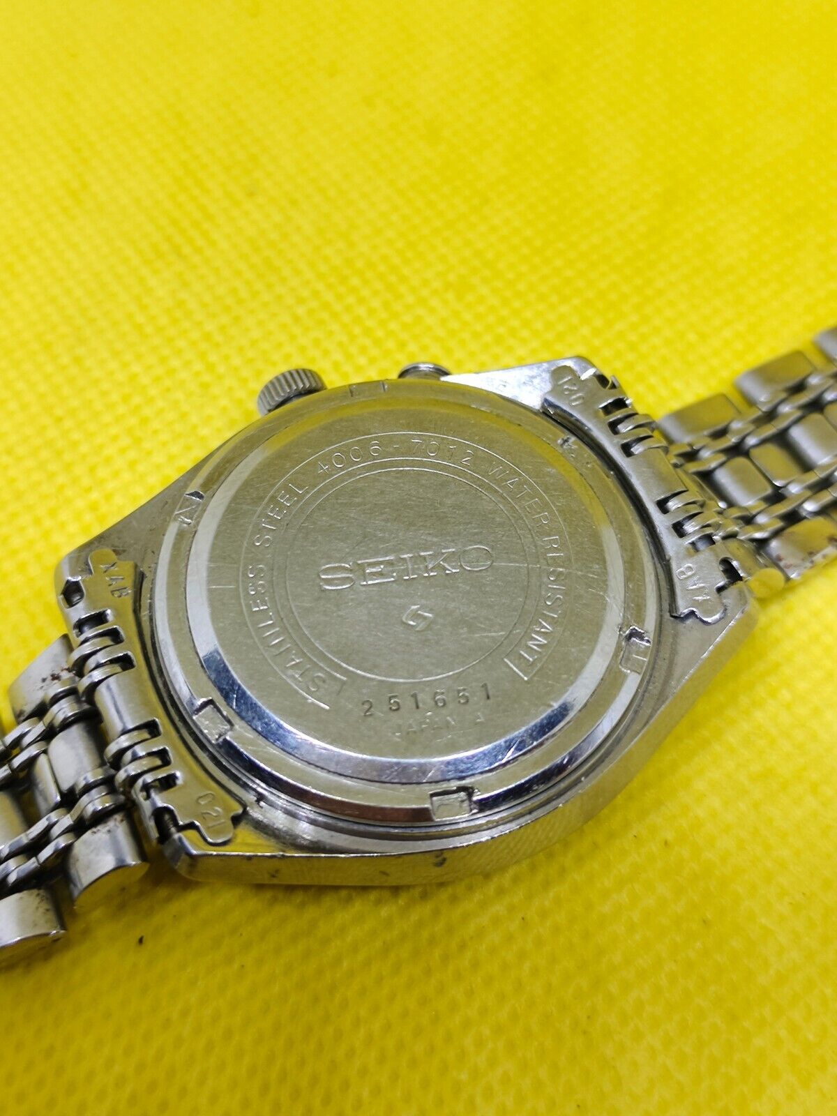 May 1972 - Model No. 4006-7012, Serial No. 251651