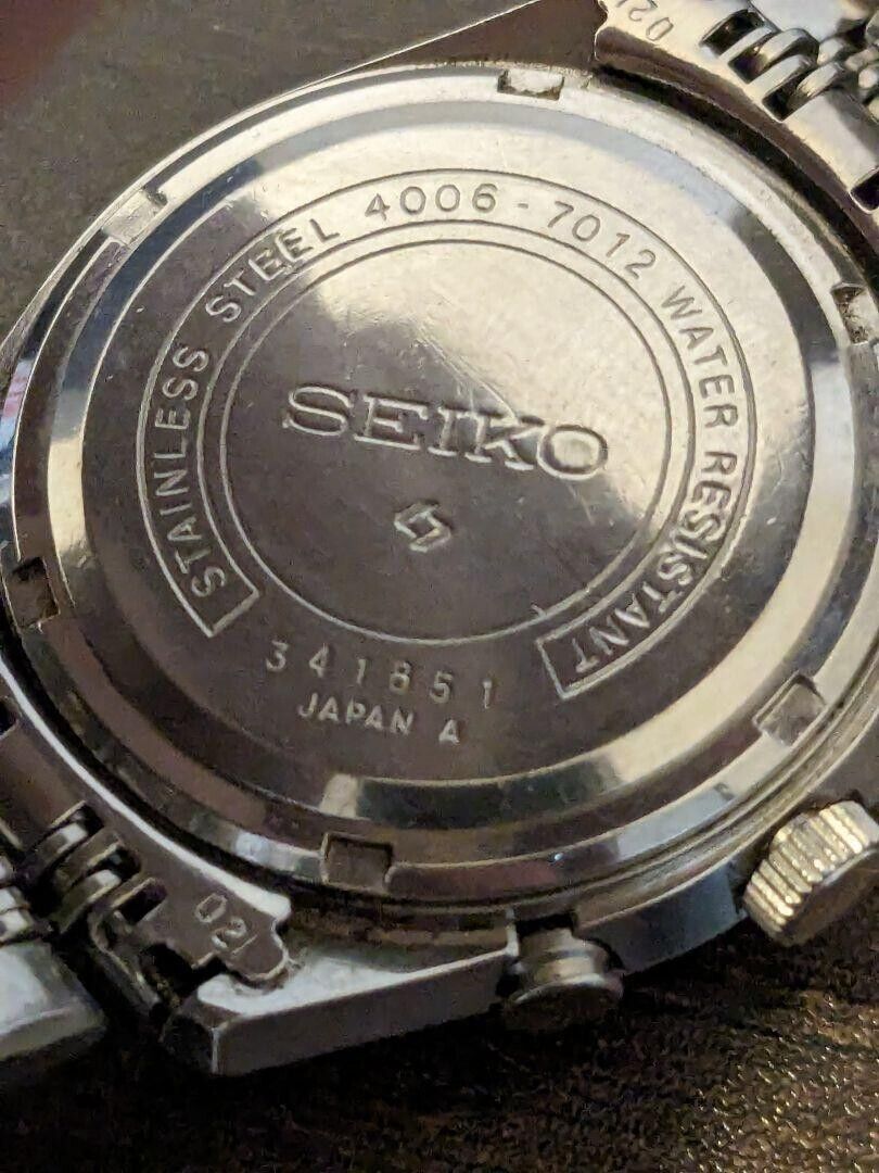 April 1973 - Model No. 4006-7012, Serial No. 341851