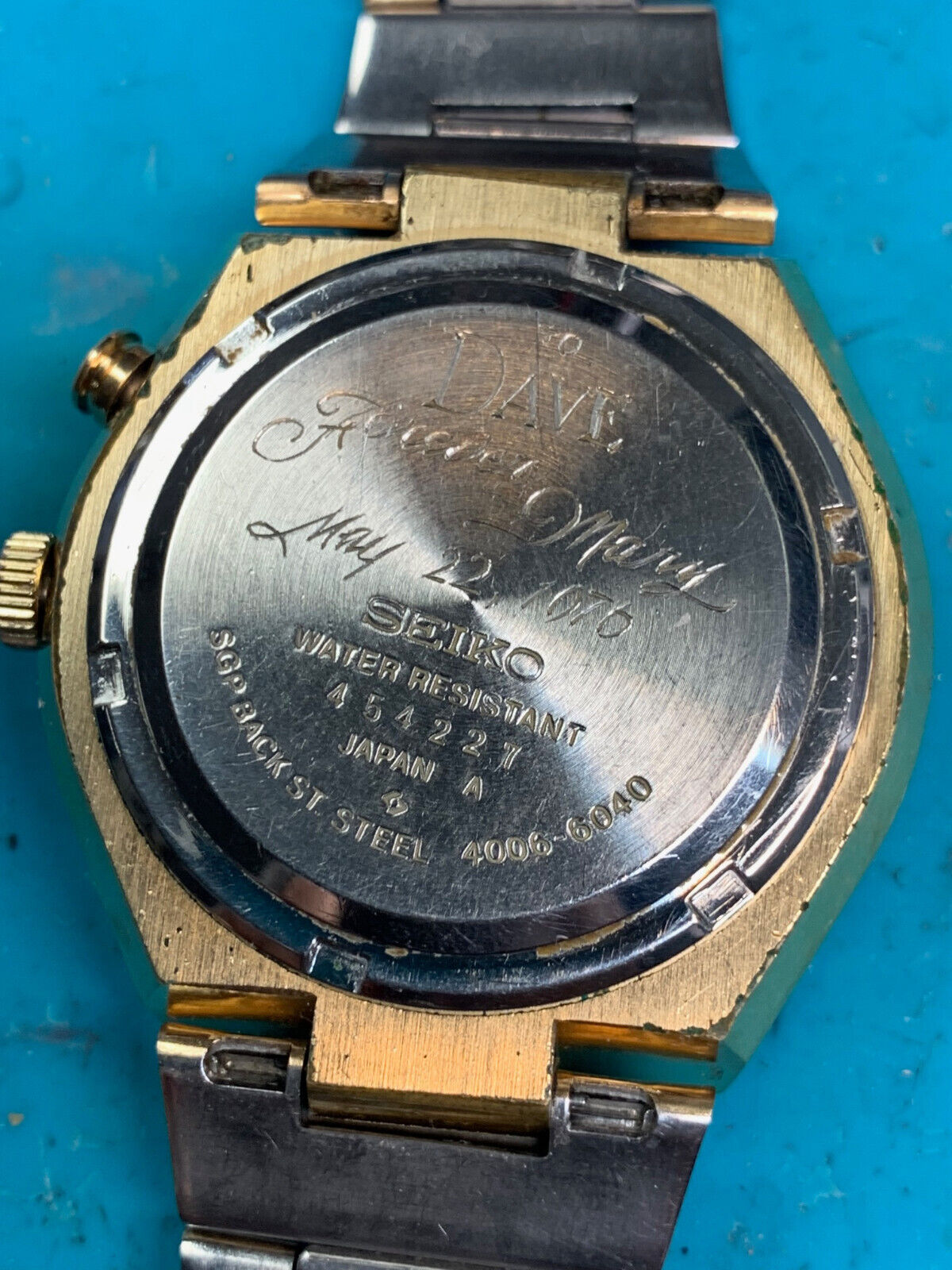 May 1974 - Model No. 4006-6040, Serial No. 454227