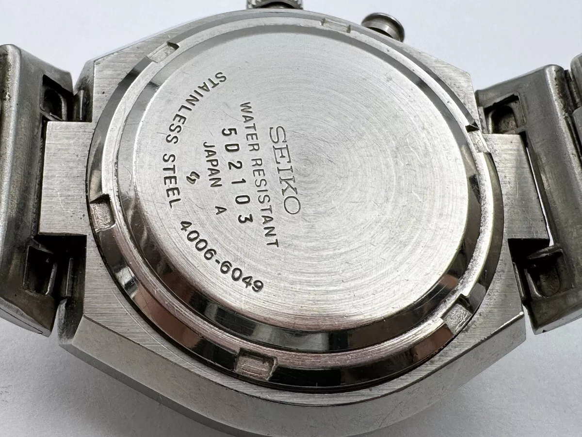 December 1975 - Model No. 4006-6049, Serial No. 5D2103