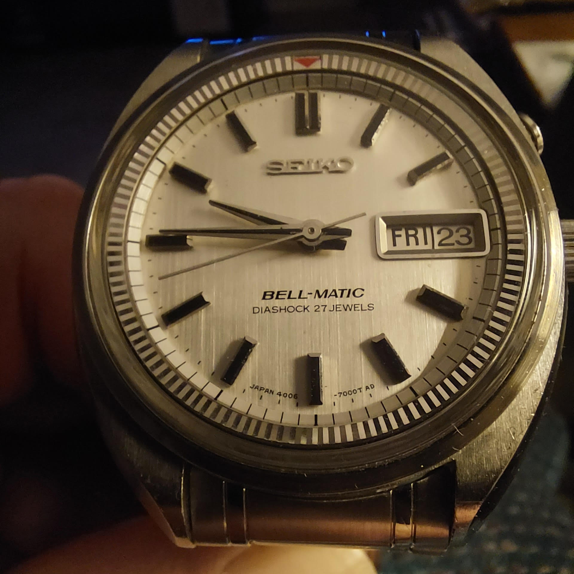January 1967 - Model No. 4006-7000, Serial No. 7154146