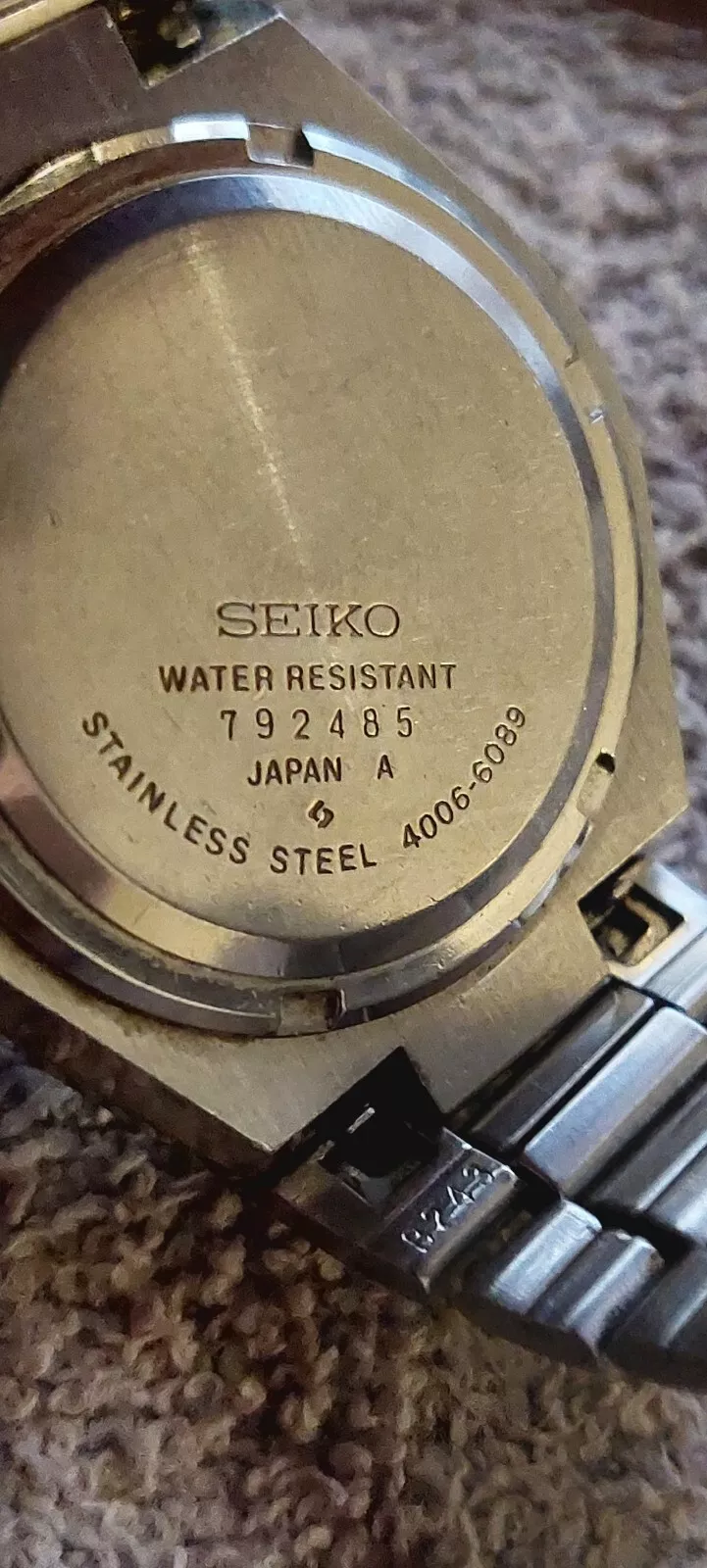 September 1977 - Model No. 4006-6089, Serial No. 792485