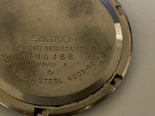 November 1977 - Model No. 4006-6071, Serial No. 7N0466