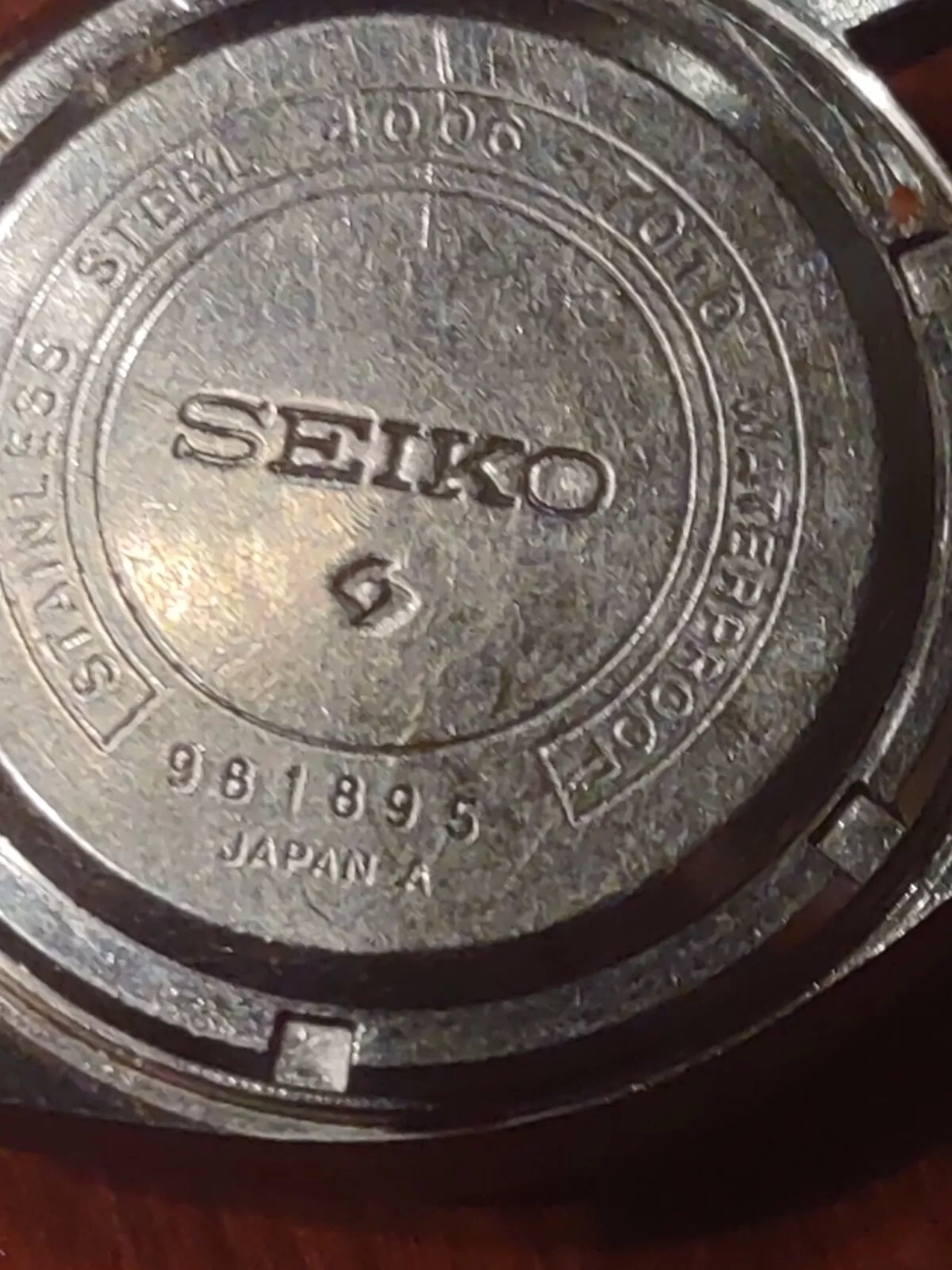 August 1969 - Model No. 4006-7010, Serial No. 981895