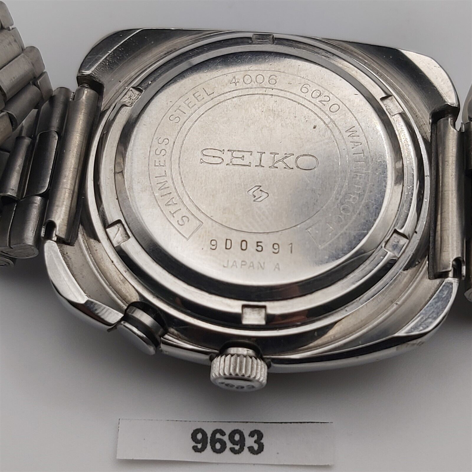 December 1969 - Model No. 4006-6020, Serial No. 9D0591